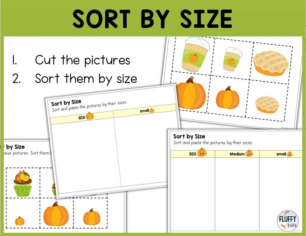 70+ Pages of Fun Thanksgiving Fine Motor for Toddler and Preschool 5 pumpkin fine motor skills activity
