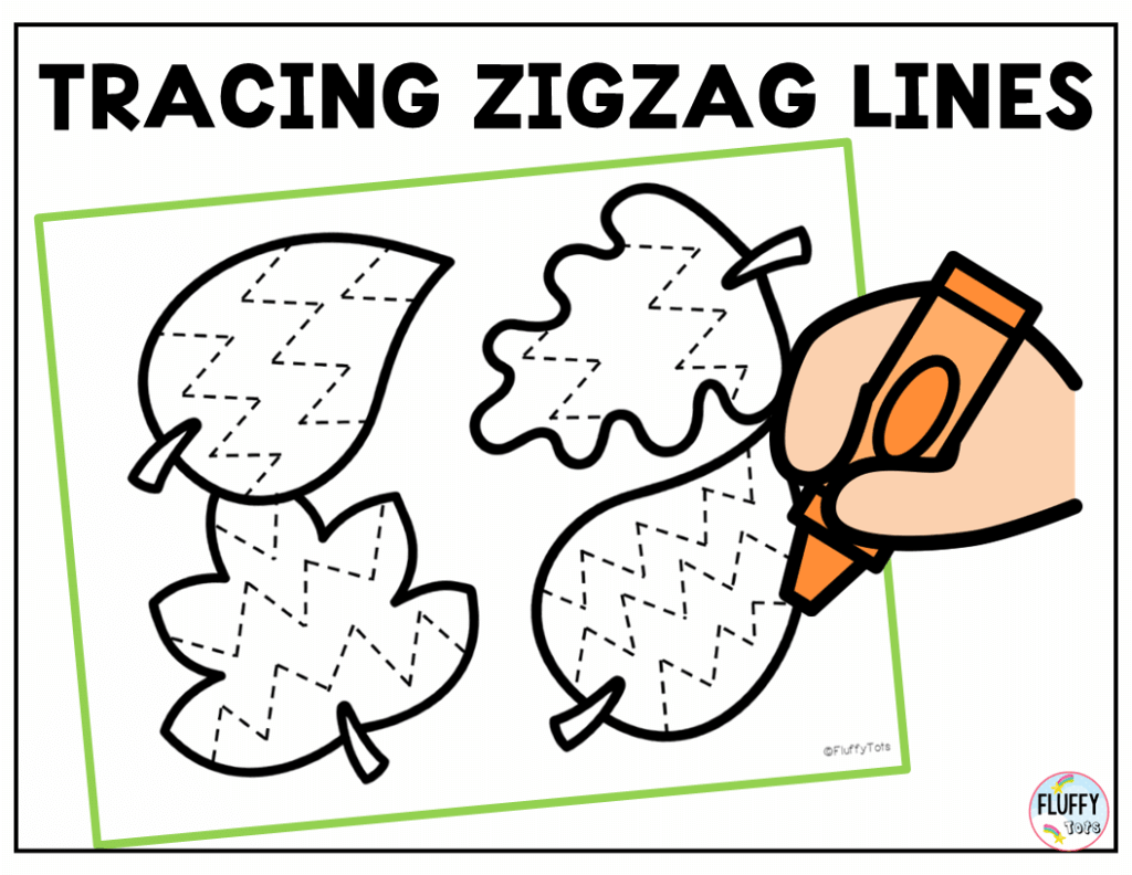 Free 3 Pages of Tracing Fall Leaves for Preschoolers and Toddlers 3 tracing Fall leaves