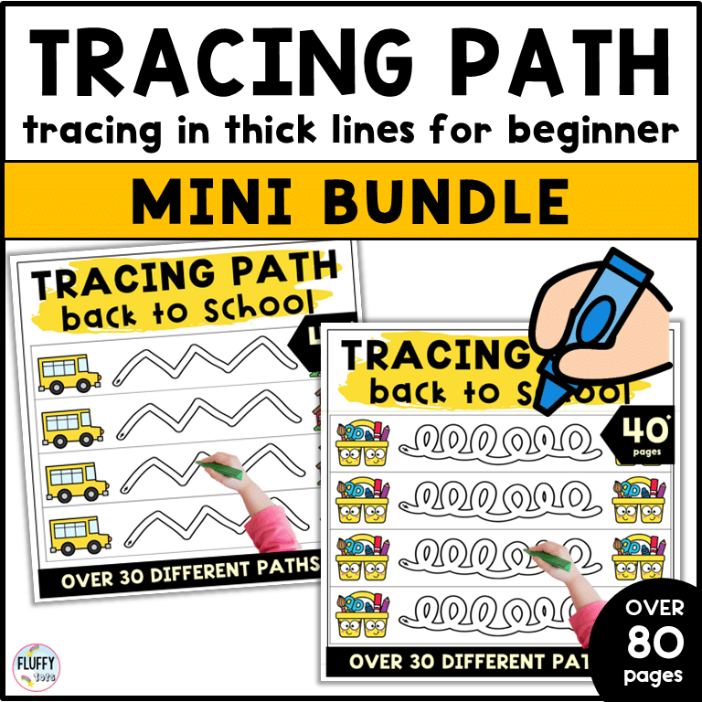 5 Steps How to Teach Tracing Lines in Preschool to Build Strong Handwriting Foundations (with low prep Printables) 4