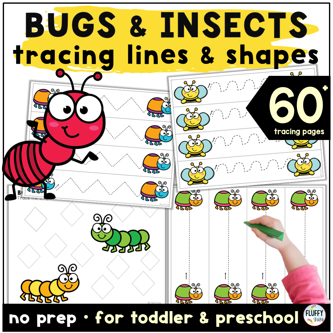 5 Steps How to Teach Tracing Lines in Preschool to Build Strong Handwriting Foundations (with low prep Printables) 6